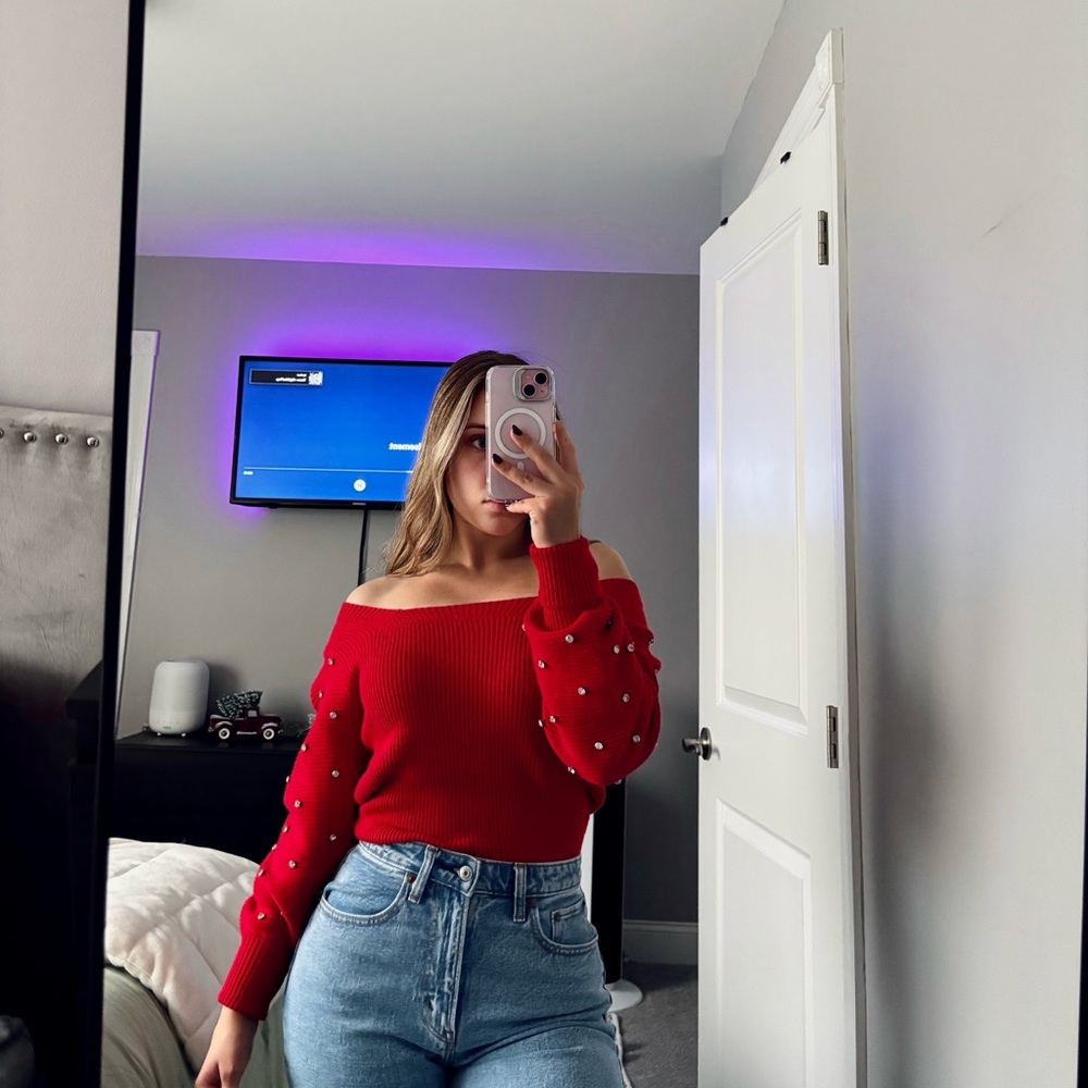 Red Sweater